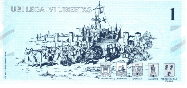 Serie 1+5+10 Leghe "5° CONGRESSO FEDERALE LEGA BRESCIA", Botticelli - 1998 - immagine 3