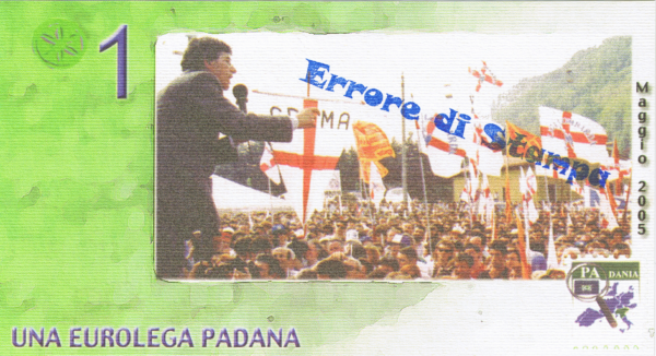1 EUROLEGA, "Errore di stampa" - 2005