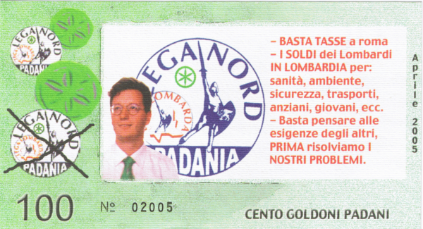 100 GOLDONI PADANI - 2005