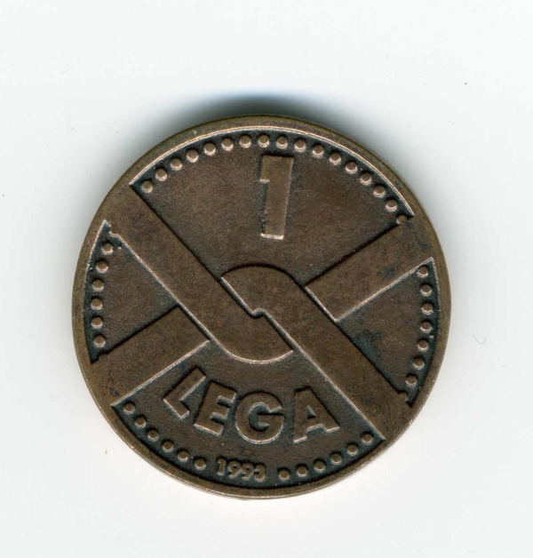 1 LEGA, Trieste [Variante] - 1993 - immagine 2
