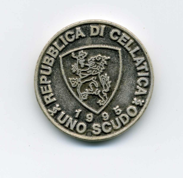 1 SCUDO, Repubblica di Cellatica, Marelli Sindaco - 1995