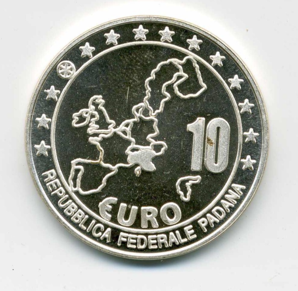10 EURO, Veneta Serenissima Repubblica - 1999 - immagine 2