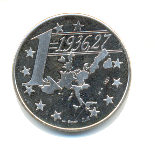 1 EURO, Padania Campione del Mondo [Argento] - 2008 - immagine 2