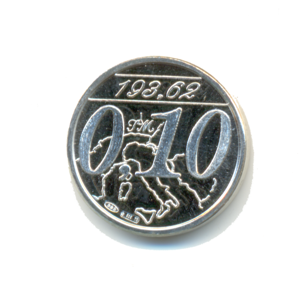 10 CENTESIMI, Europa dei Popoli [Argento] - 2004
