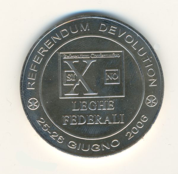 10 LEGHE FEDERALI, Referendum - 2006 - immagine 2