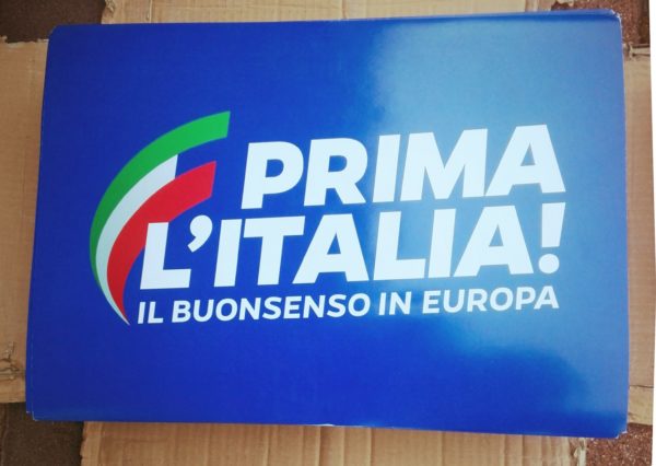 Cartelli "PRIMA L'ITALIA" - Il Buonsenso in Europa (Pack) - immagine 2