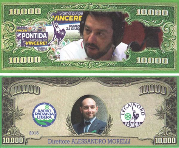 10.000 LEGHE, Radio Padania Libera - 2015