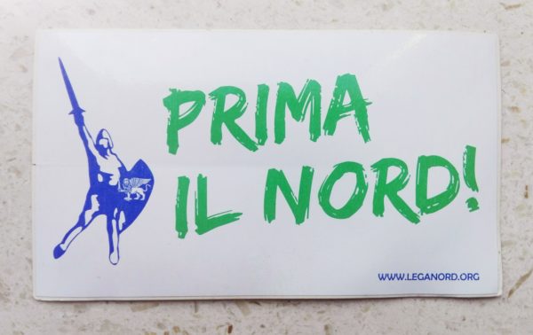 ADESIVO "PRIMA IL NORD"