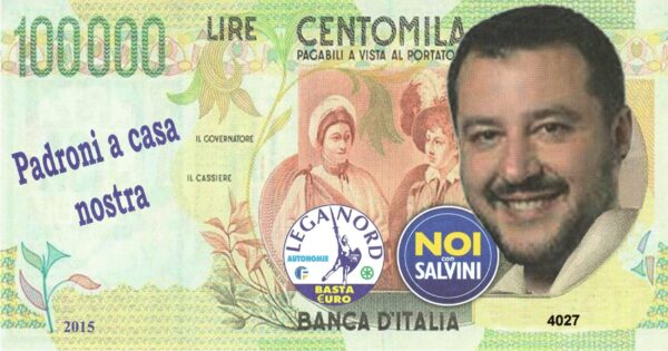 100.000 LIRE, 50 NoEuro - 2015