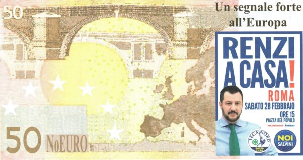 100.000 LIRE, 50 NoEuro - 2015 - immagine 2