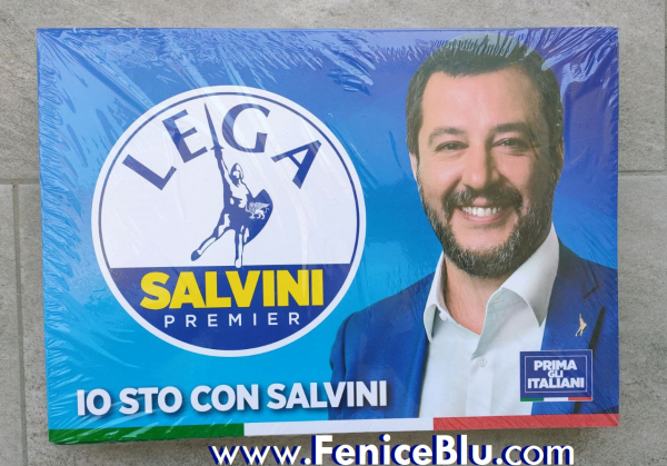 Cartelli "IO STO CON SALVINI" - Pack
