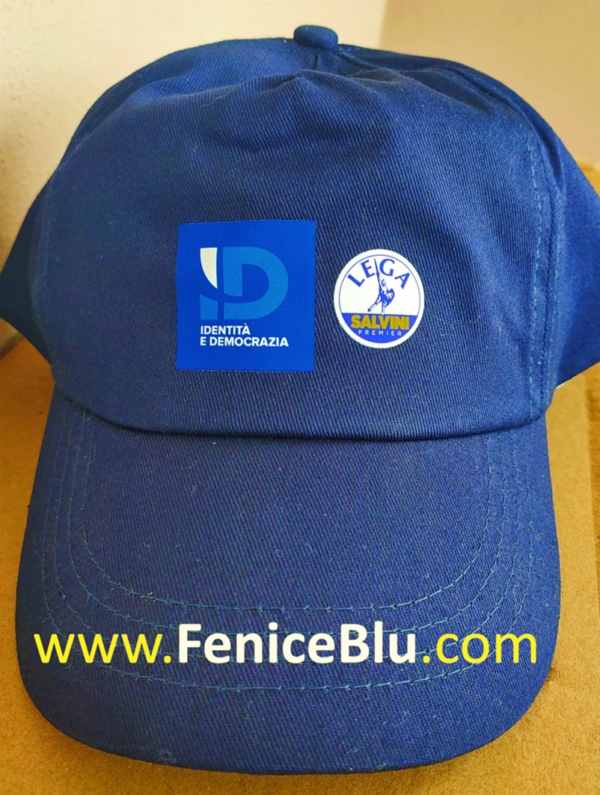 Cappellino "IDENTITA' E DEMOCRAZIA - LEGA"