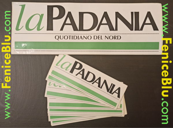 ADESIVO "LA PADANIA" (Quotidiano del Nord)