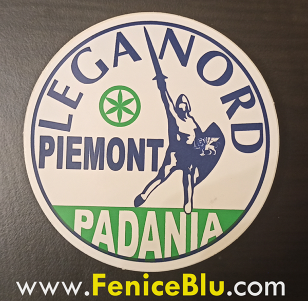 ADESIVO "LEGA NORD PIEMONT - PADANIA"