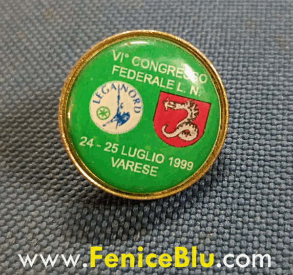 Spilla 6° CONGRESSO FEDERALE LEGA NORD - 1999