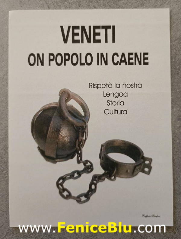 Adesivo "VENETI, ON POPOLO IN CAENE"