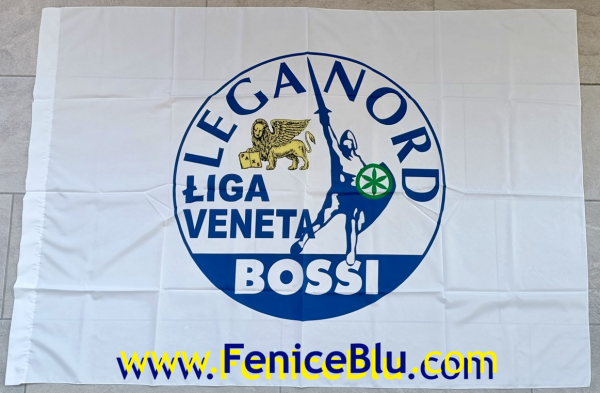 Bandiera LEGA NORD - LIGA VENETA - BOSSI